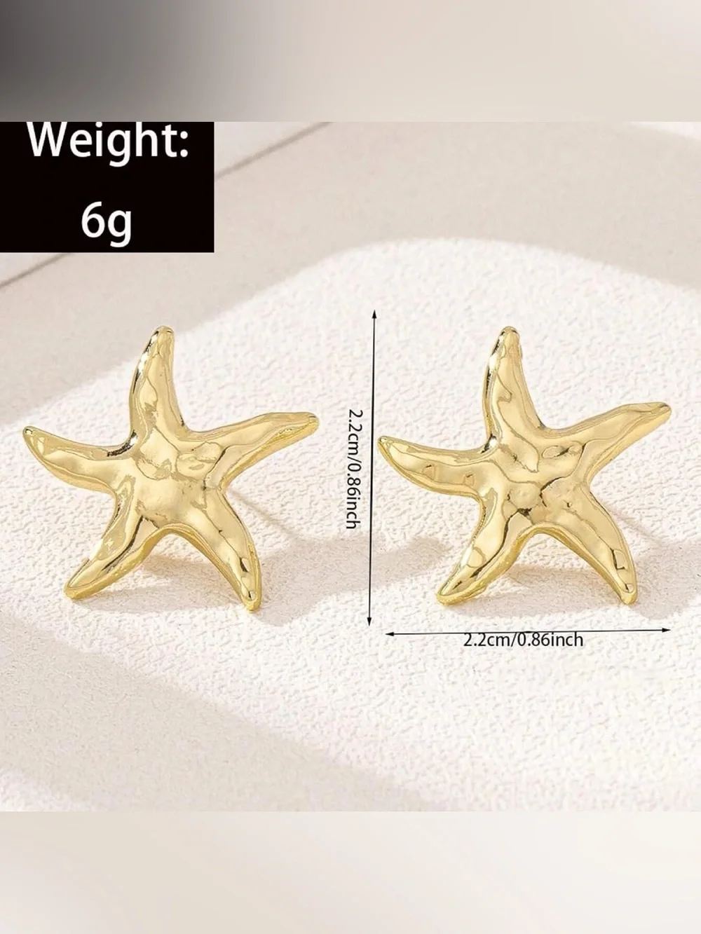 Anthropologie shiny starfish